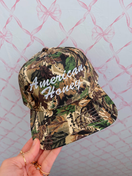 American Honey Camo Hat