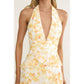 Floral Ruffled Maxi Dress