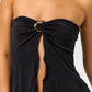 Tube Flyaway Top with Trim