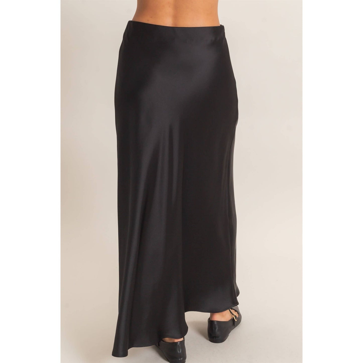 Satin Maxi Skirt