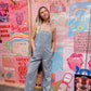 Pinstripe Overalls