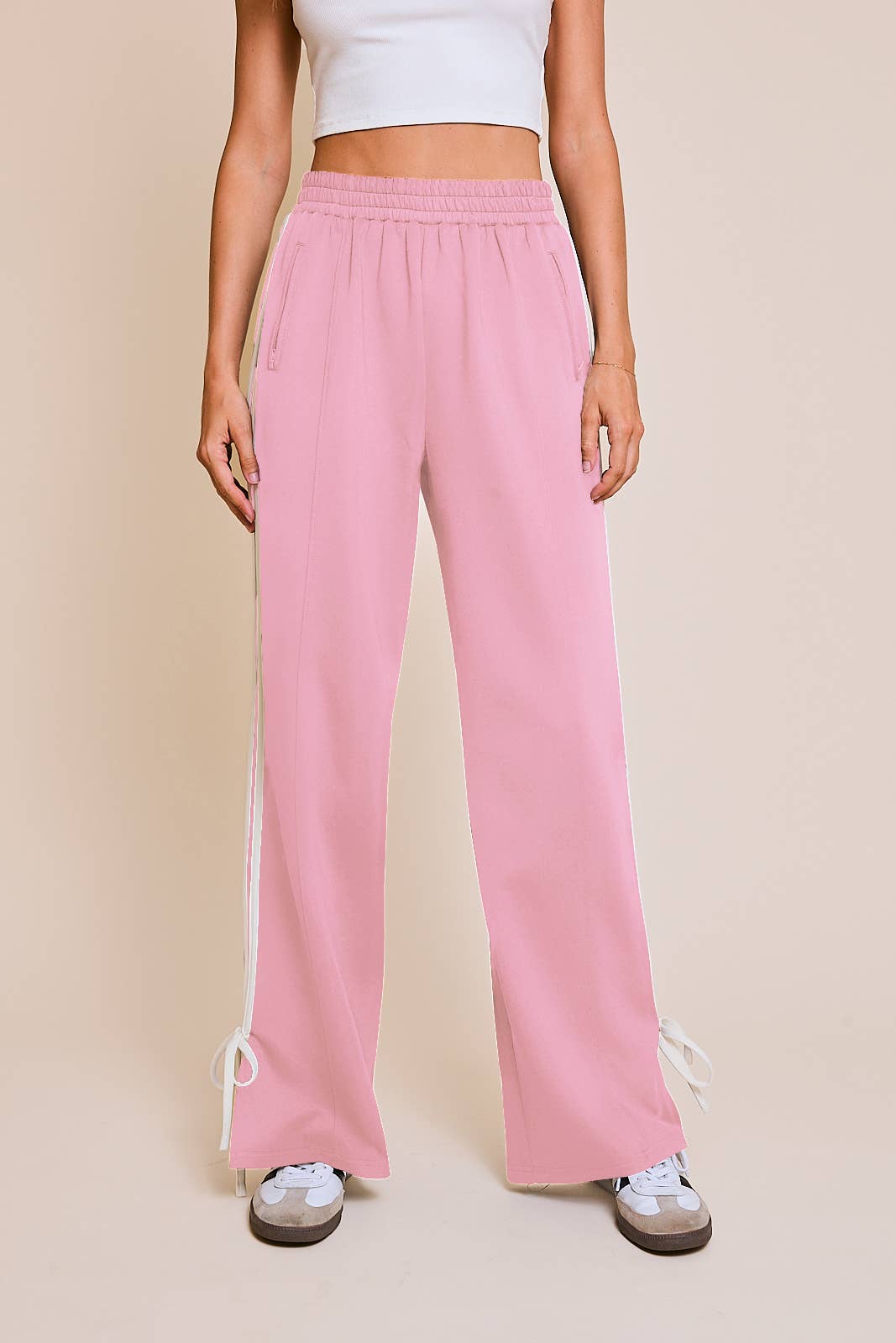 Bow Detail Track Pants