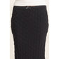 Textured Maxi Skirt