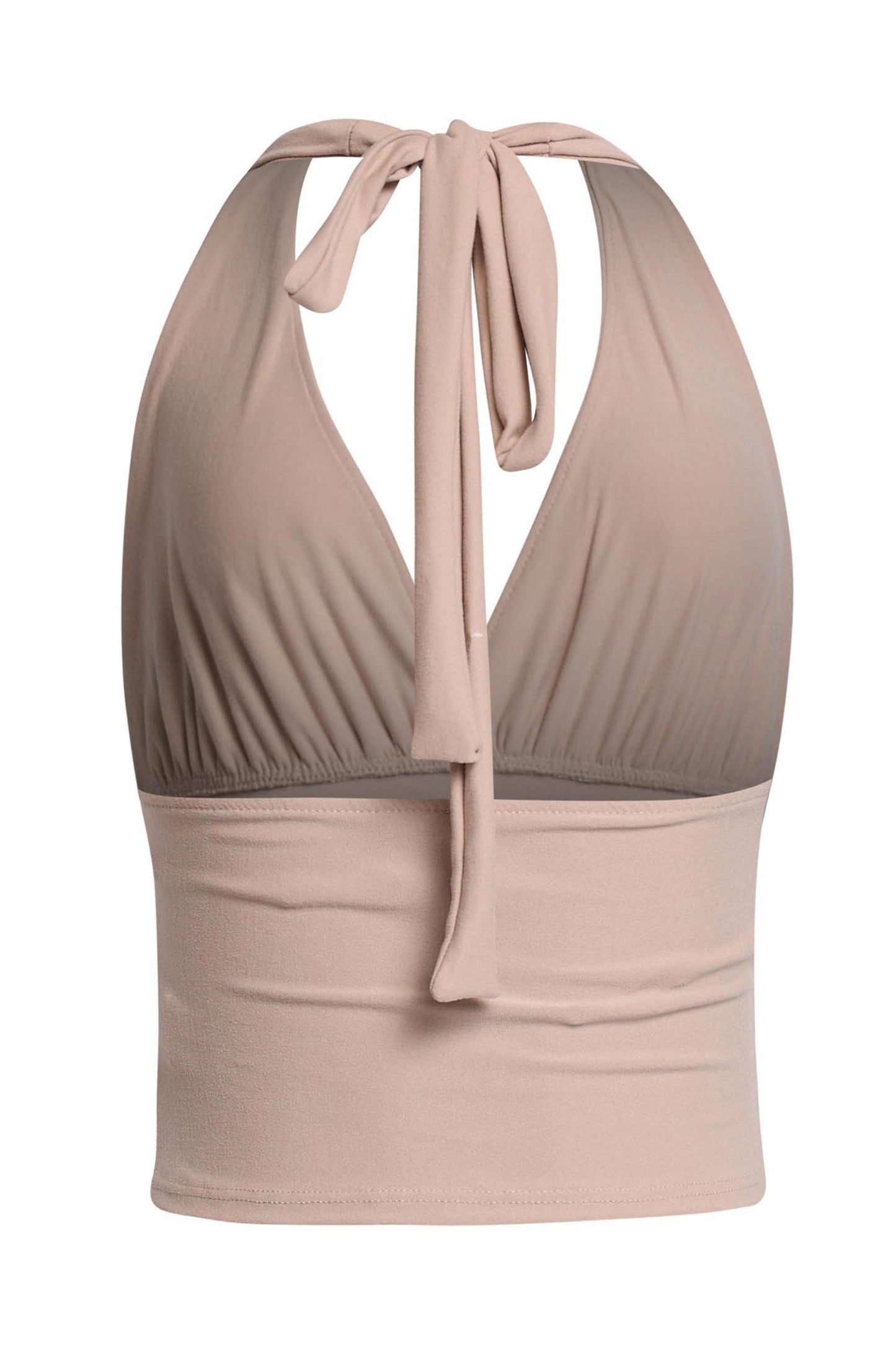 Halter Tie-Back Top