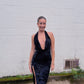 Black Cowl Neck Maxi Dress