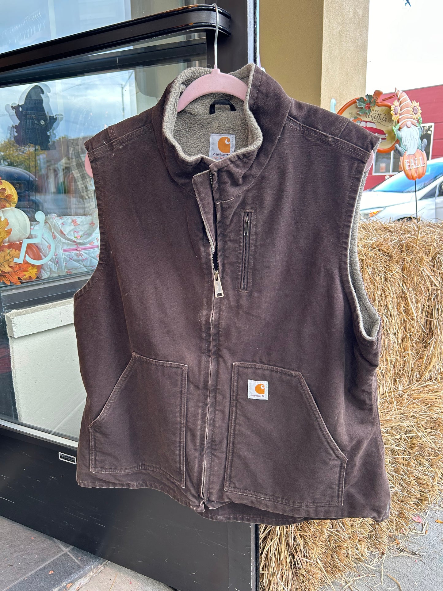 LL Carhartt Brown Vest