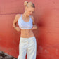 Cherry Print Lace Crop Top