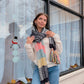 Colorful Tassle Scarf