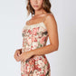 Red Floral Corset