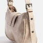 Western Buckle Accent Multi Panel Shoulder Bag