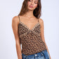 Leopard Cami