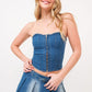 Denim Corset