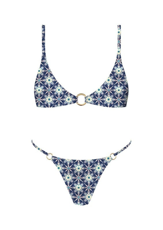 Tie Dye Blue Swimsuit