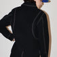 Contrast Stitch Collar Jacket