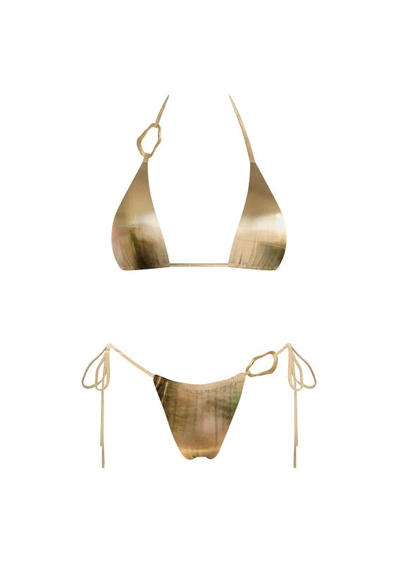 Gold Swimsuit