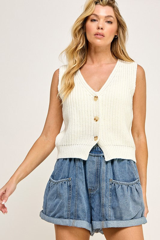 Chunky Sweater Vest