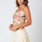Red Floral Corset