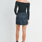 Dark Denim Skirt