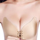 Lace-Up Adhesive Bra