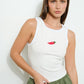 Chili Beaded Tank