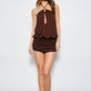 Kaylia Peekaboo Halter Mini