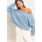 Off The Shoulder Sweatshirt