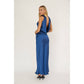 Halter Satin Maxi Dress