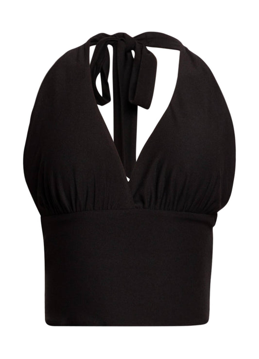 Halter Tie-Back Top