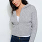 Quincy Cardigan Zip Up