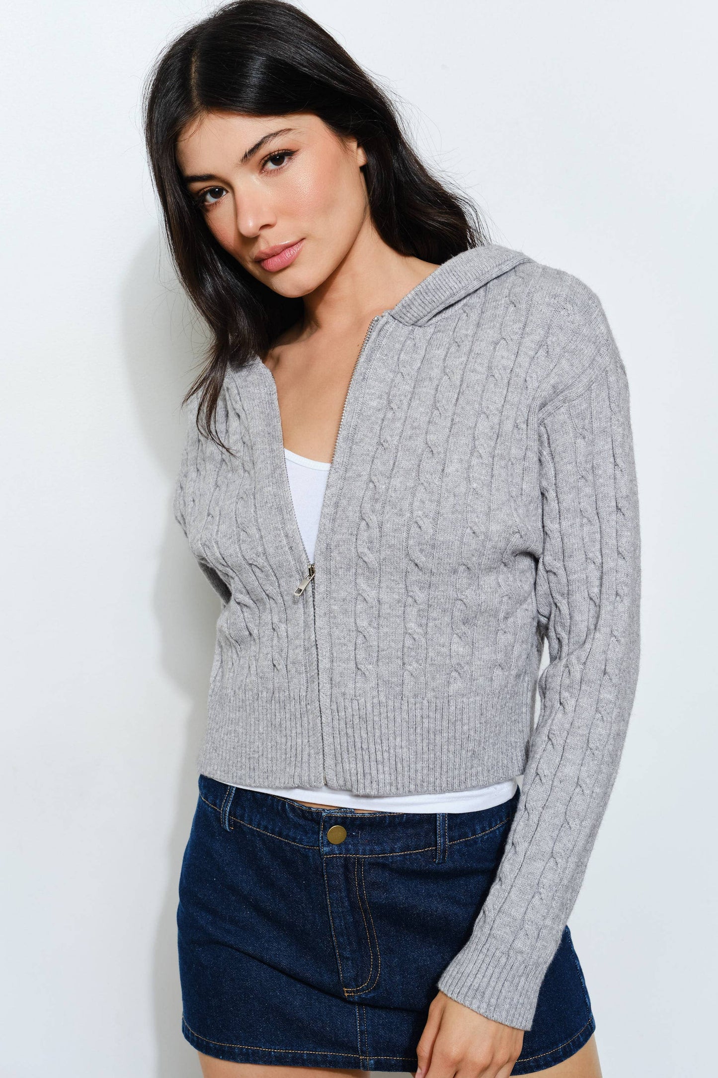 Quincy Cardigan Zip Up