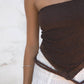 Ella Self-Tie Scarf Top