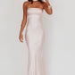 Halter Satin Maxi Dress