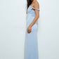 Twist Off The Shoulder Maxi Dress