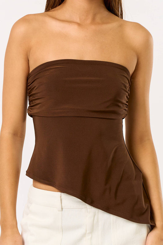 Bella Asymmetrical Tube Top