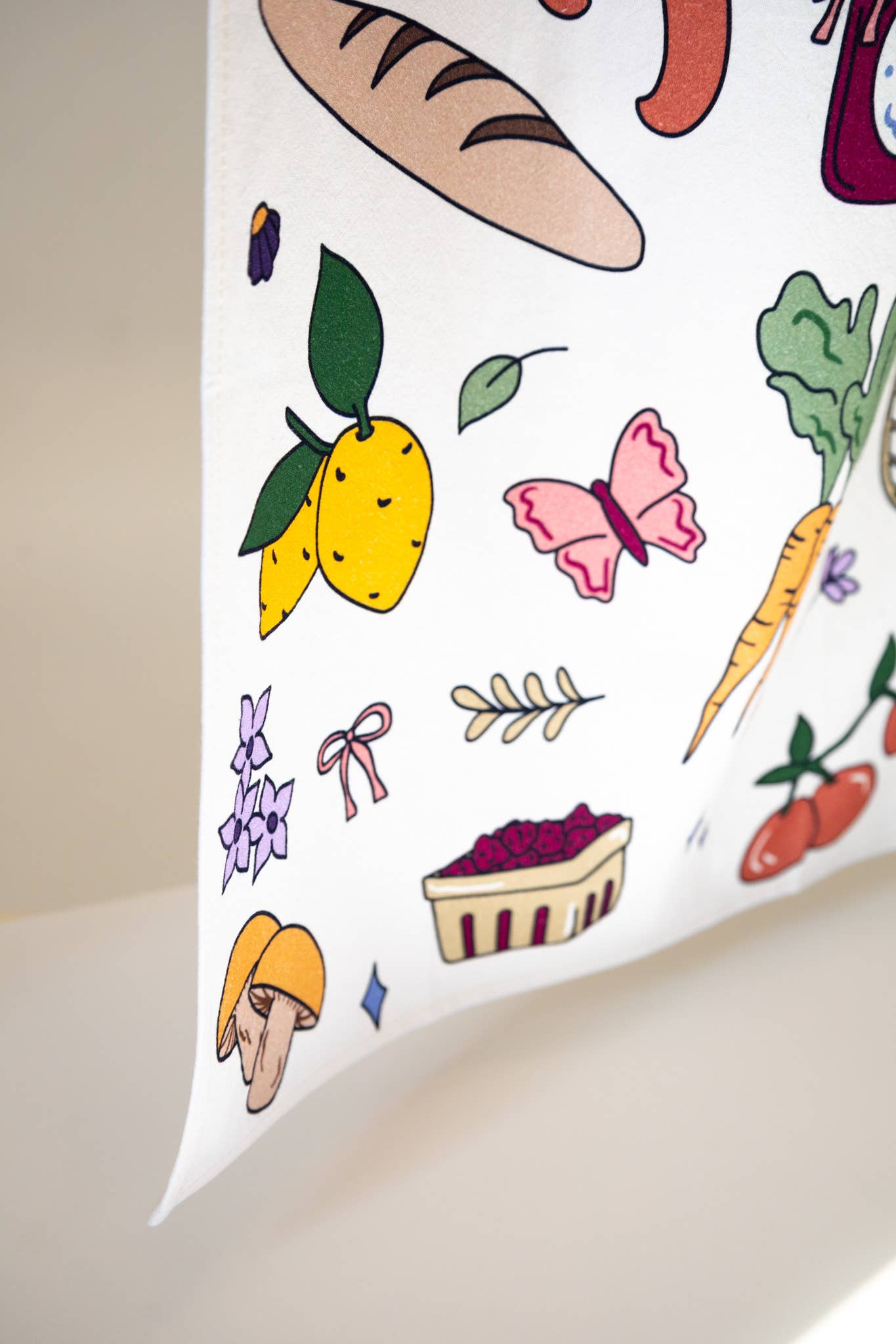 Farmers Market Tea Towel | 100% cotton