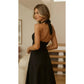 Black Halter Maxi