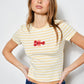 Lobster Beaded Tee