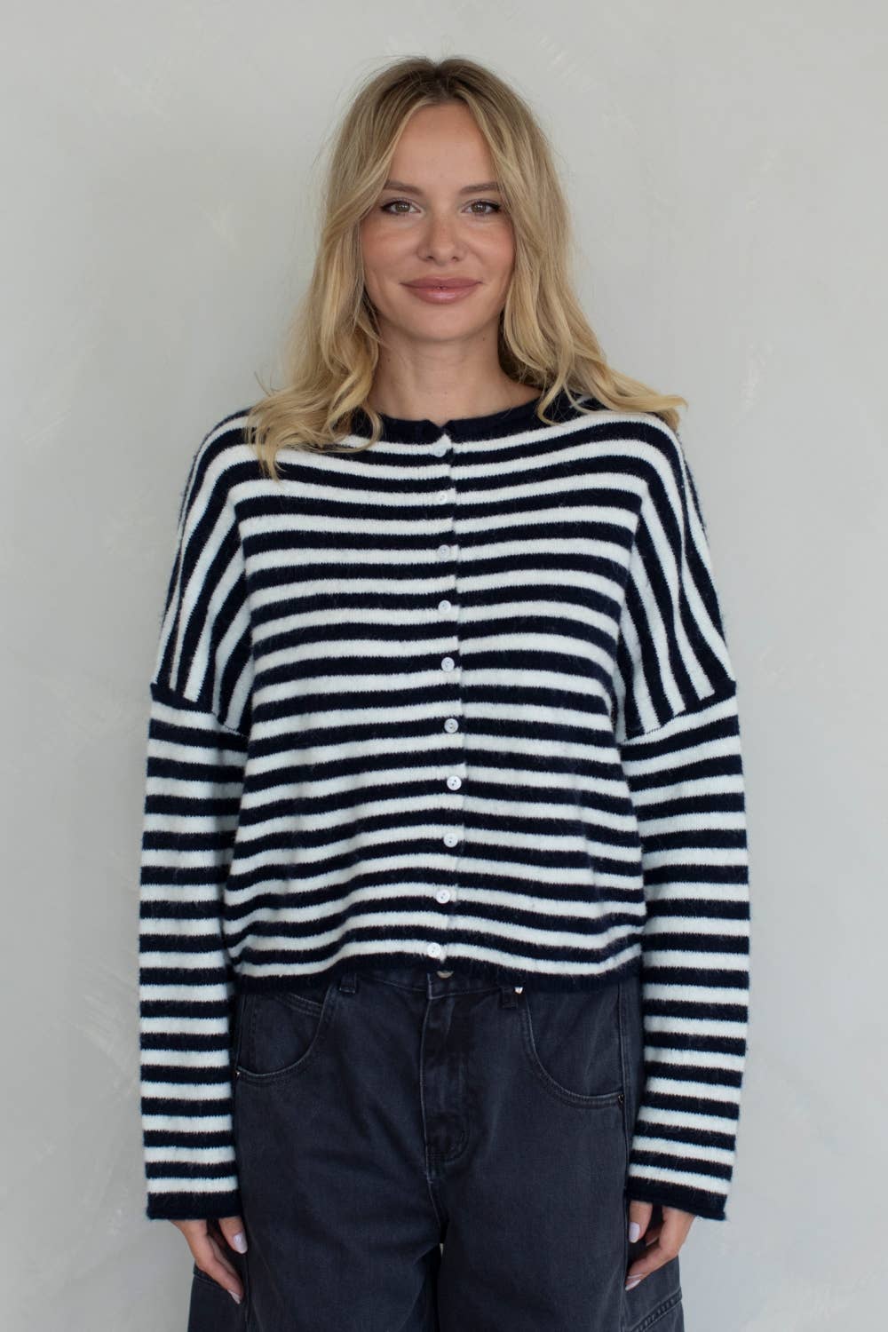 Piper Cardigan - Striped