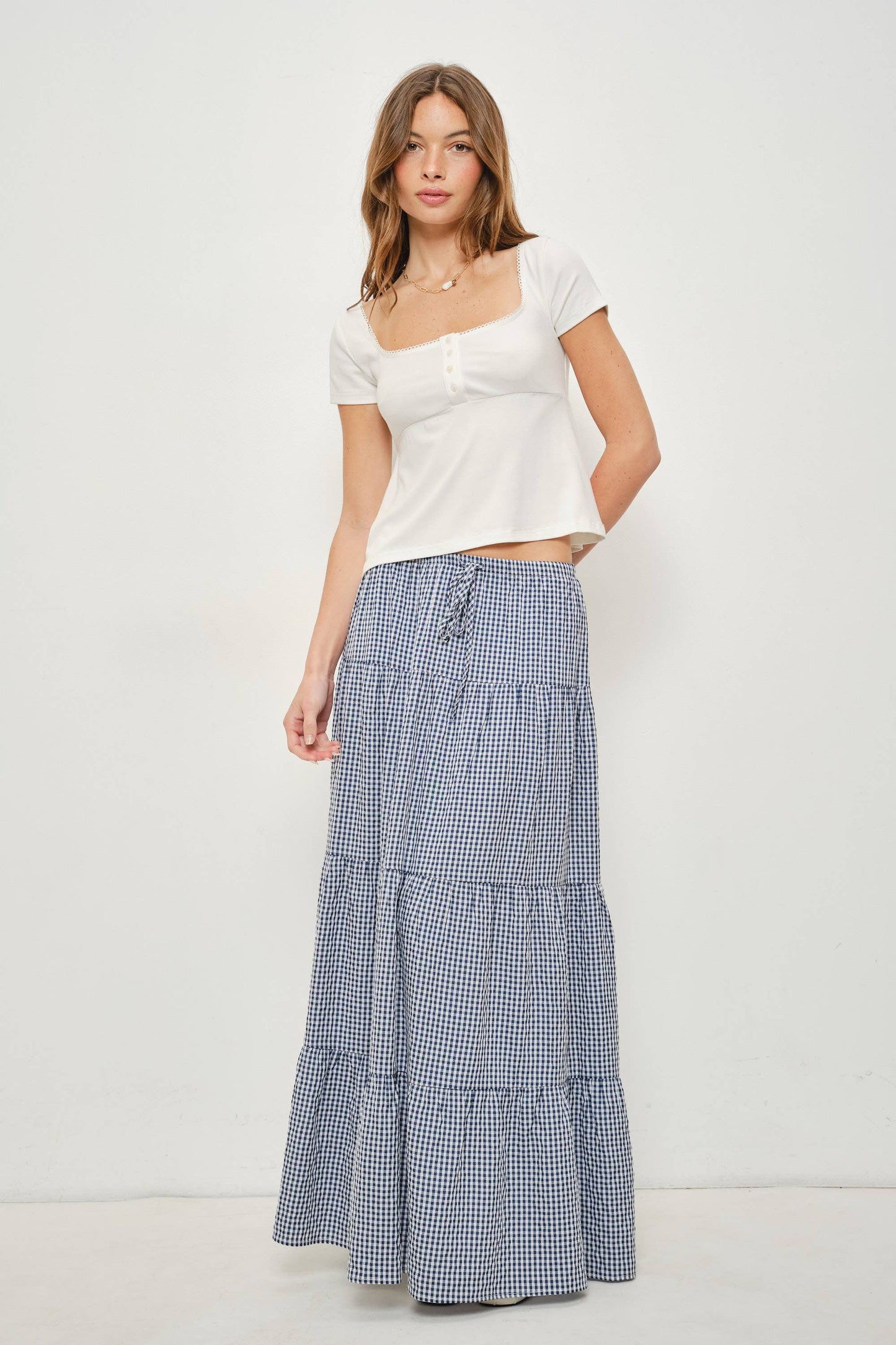 Rose Baby Doll Top