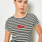Lobster Beaded Tee