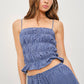 DORIS GINGHAM CAMI