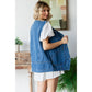 Denim Vest with Pockets