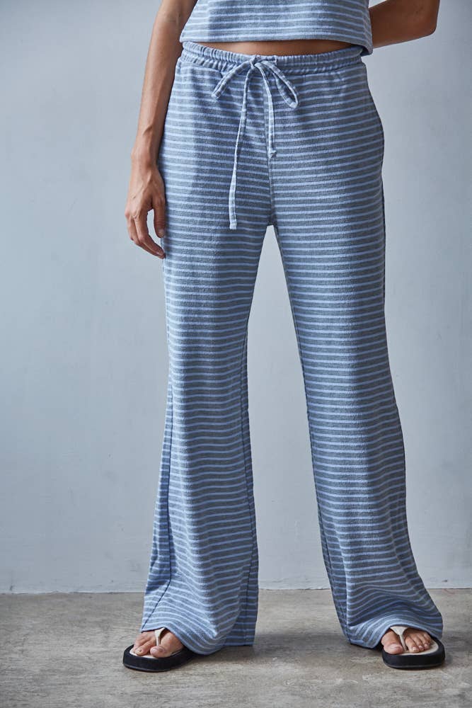 Striped Flare Pants