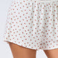 Pointelle Lace Edge Lounge Shorts