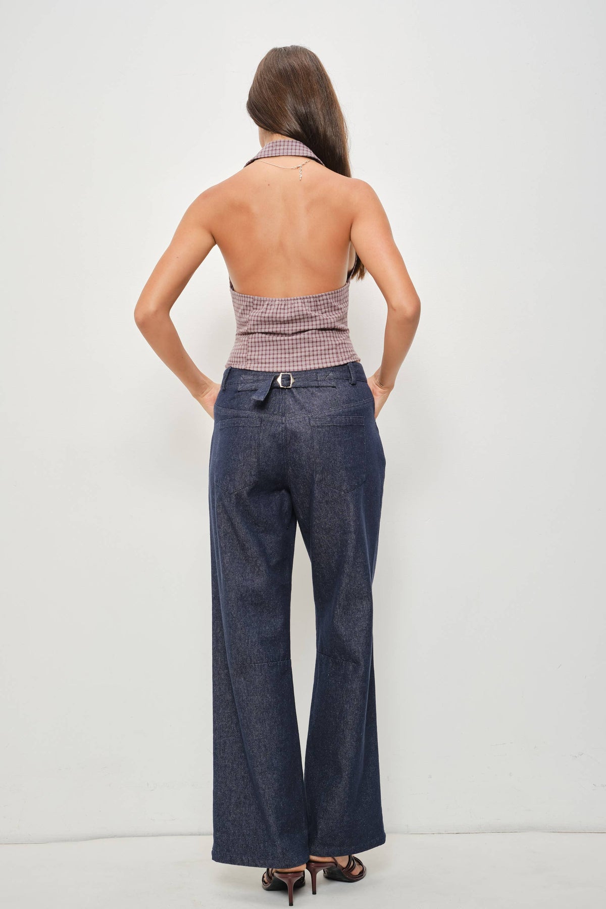 MARGOT HALTER NECK TOP