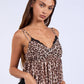 Leopard Ruffle Cami