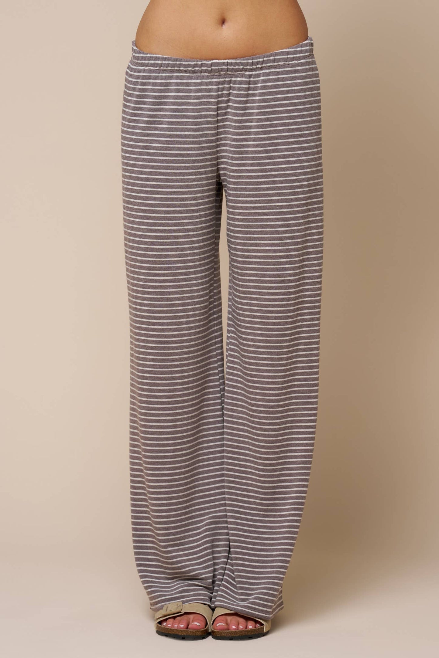 Stripe Print Pants