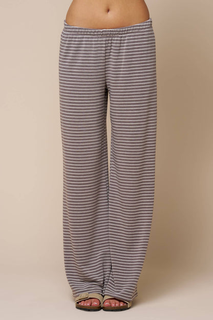 Stripe Print Pants