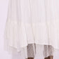 Grommet + Detailed Haky Hem Maxi Skirt