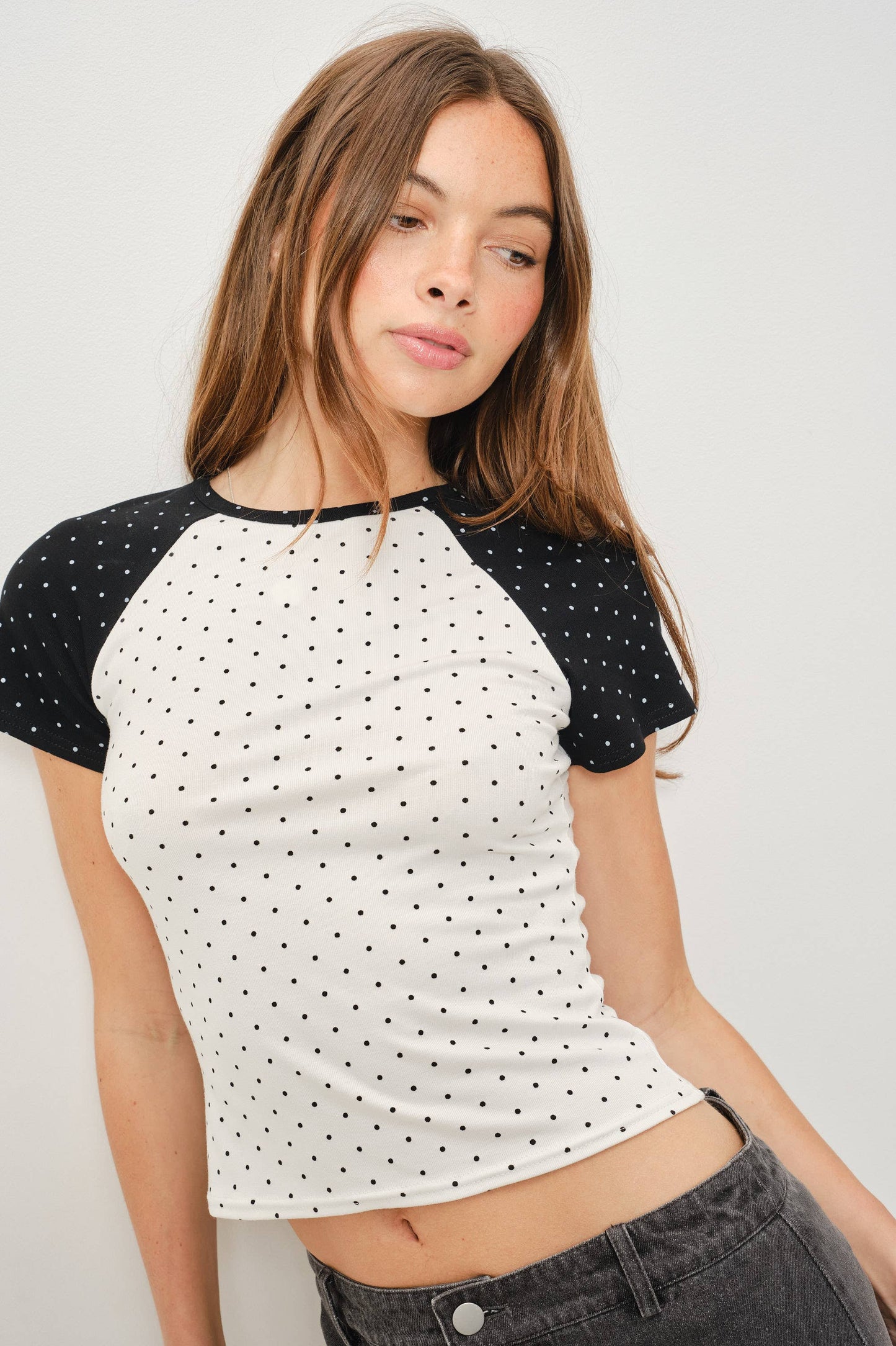 Paige Polka Dot Top